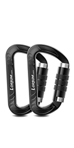 auto locking carabiner