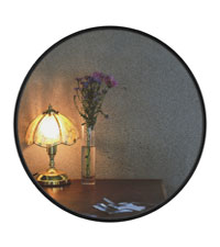 round mirror