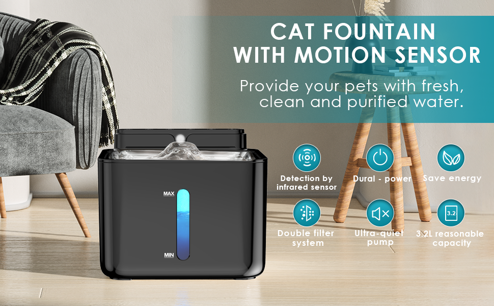 Drinking Fountain for Cats