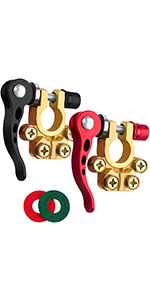 Battery Terminals 4 Way