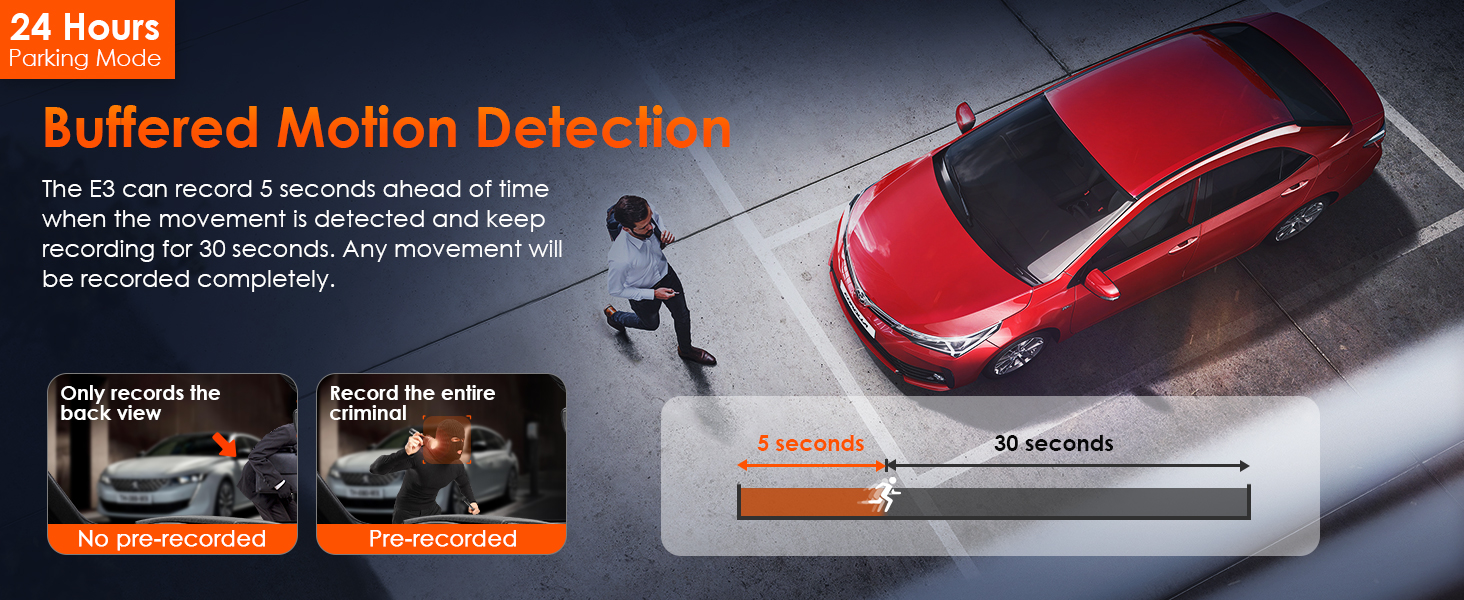 dash cam buffer parking mode