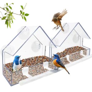 Window Bird Feeder 2 Pack