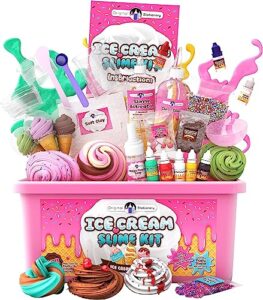 Original Stationery Ice Cream Slime Kit for Girls