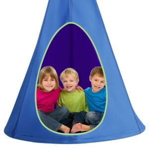 COSTWAY Kids Pod Swing Chair