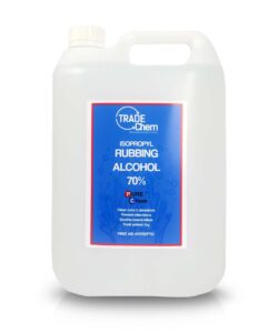 Isopropyl Rubbing Alcohol 70% First Aid Antiseptic (Blue) (5L)
