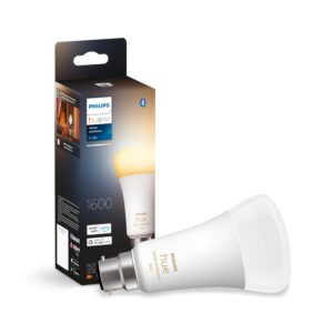 Philips Hue NEW White Ambiance Smart Light Bulb 100W - 1600 Lumen [E27 Edison Screw] With Bluetooth. Works with Alexa