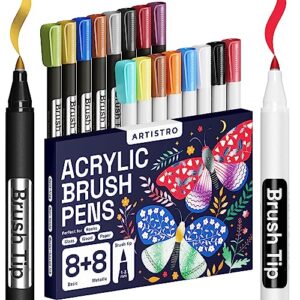Acrylic Paint Pens Brush Tip