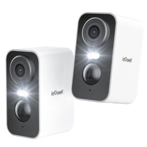 ieGeek 2K Wireless Security Camera Outdoor Colorful Night Vision