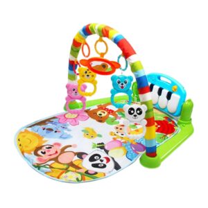 5 In 1 Baby Play mat Baby Gyms - Funny Play Piano Gym Mat Musical Activity Center