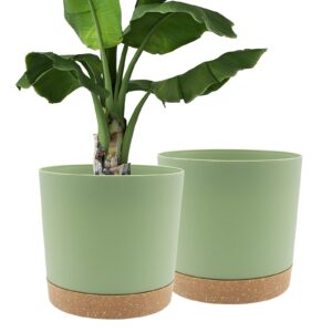 QCQHDU Plant Pots Set of 2 Pack 30.5cm