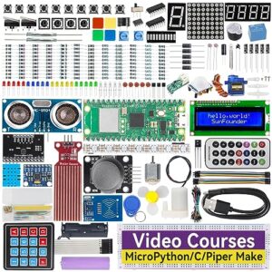 SUNFOUNDER Raspberry Pi Pico W Ultimate Starter Kit with Online Tutorials