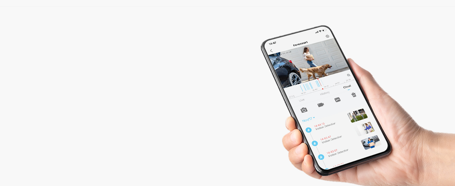 ieGeek 5MP 360° Solar Security Camera Outdoor Battery Wireless CCTV Camera Systems