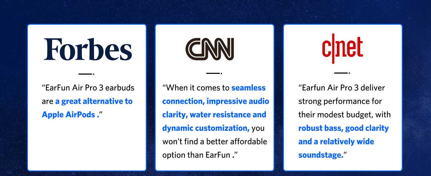 wireless earbuds earfun air pro 3