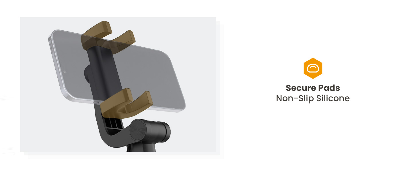 TARION Smartphone Tripod Mount Cellphone Holder 360°Rotatable Phone Clamp Adapter