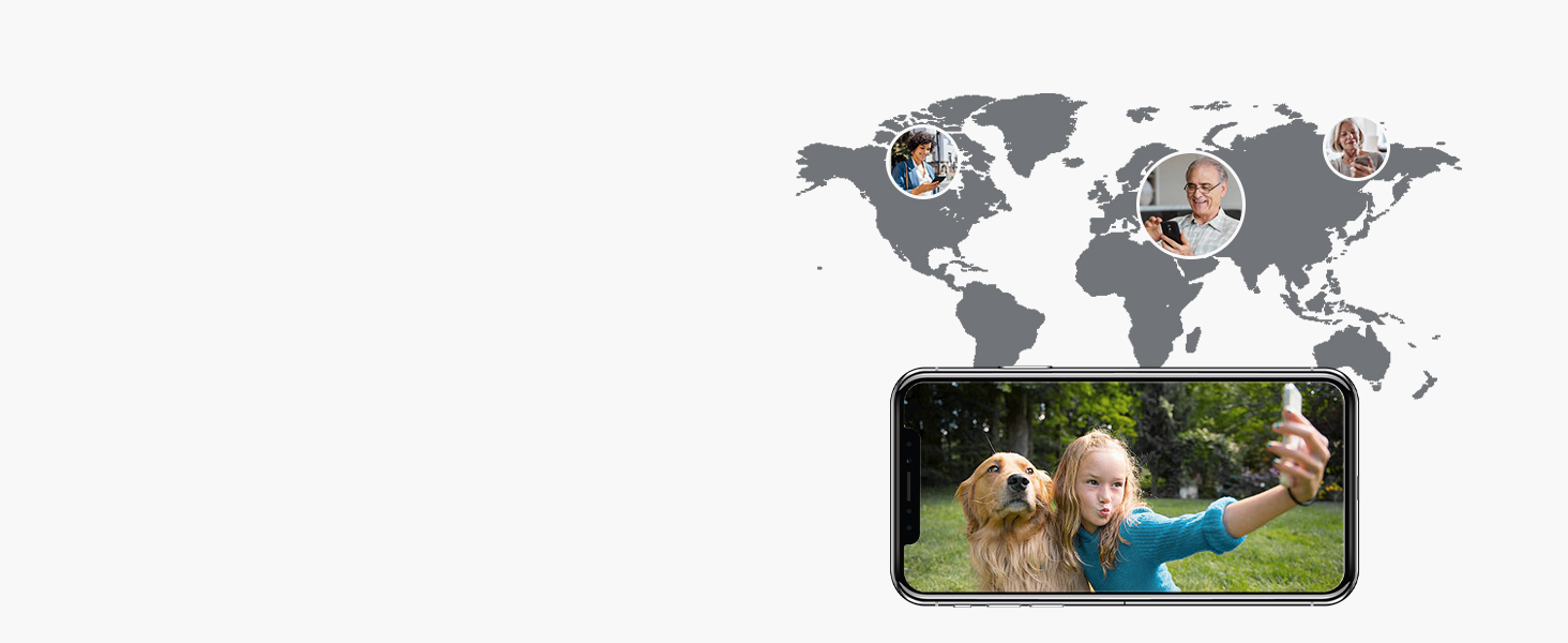 ieGeek 5MP 360° Solar Security Camera Outdoor Battery Wireless CCTV Camera Systems