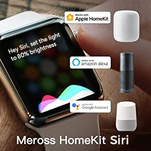 Works with HomeKit, Alexa, Google Assistant and SmartThings