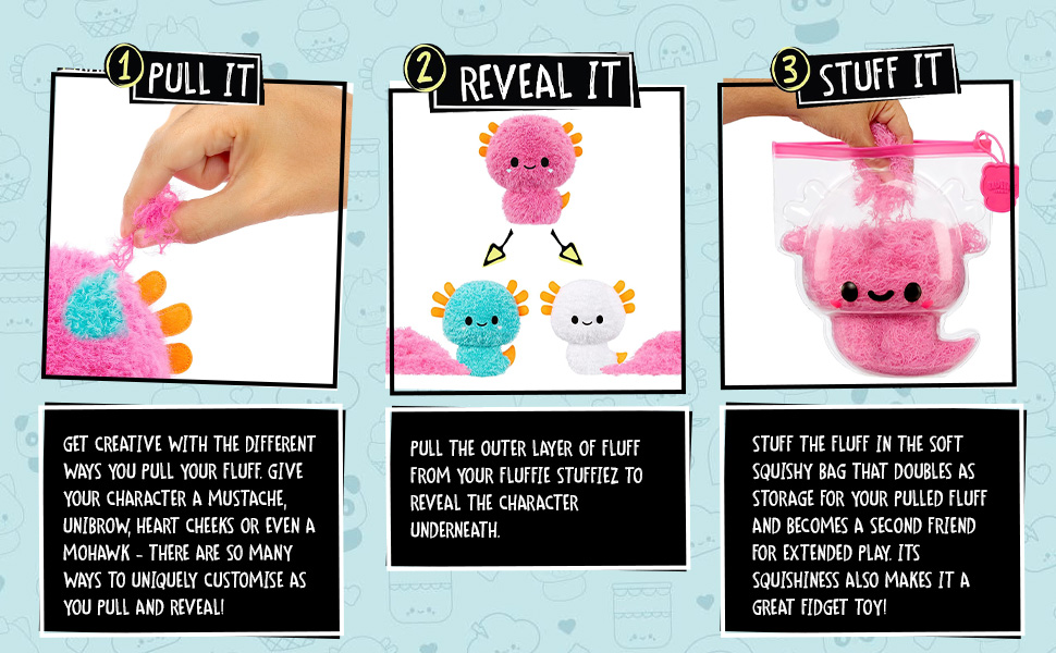 Fluffie Stuffiez Small Plush – Axolotl