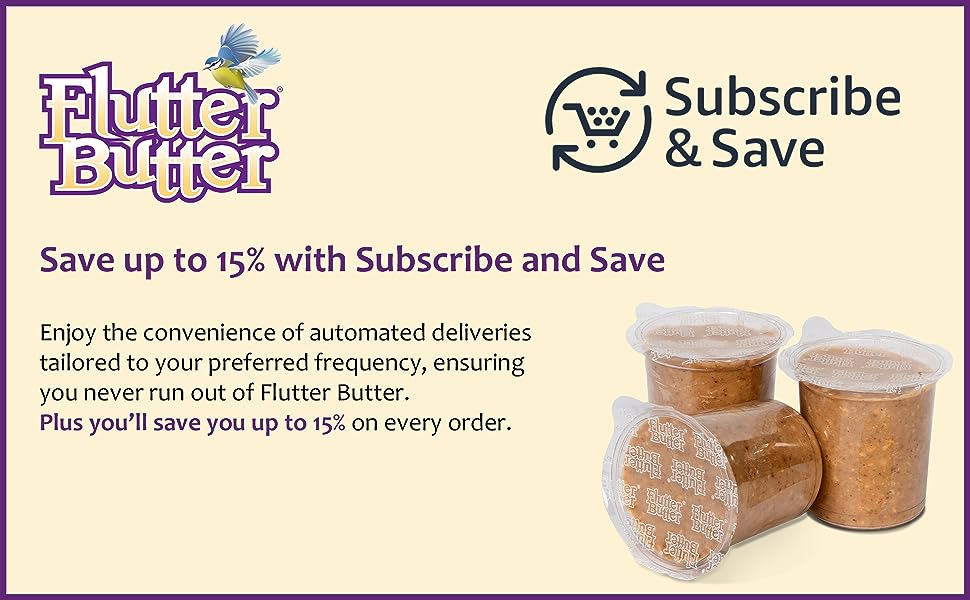wild bird feed bird care suet logs beef suet flutter butter starter pack flutter butter pods