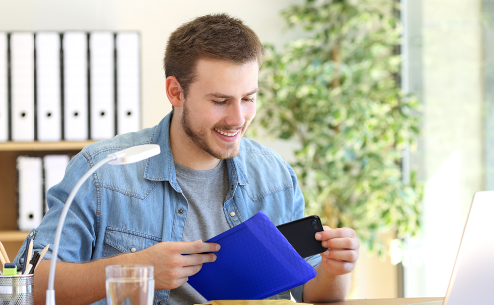 Switory 50pcs A5 15.3cmx22.9cm Poly Bubble Mailers Purple