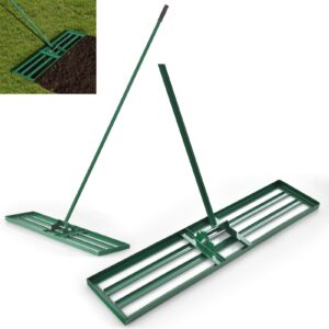 GiantexUK Lawn leveling Rake 30/36/42” x 10”
