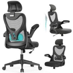 YONISEE Ergonomic Office Desk Chair with Adjustable Lumbar Support
