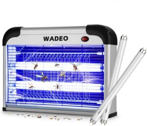 WADEO Fly Killer Insect Killer UV Light Lamp Bug Zapper Mosquito Killer Electric Indoor for Residential Home and Commercial Use