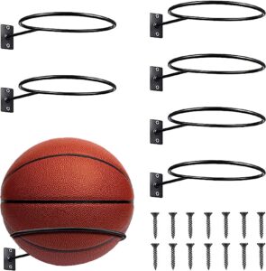 6pcs Wall Mounted Ball Racks