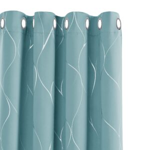 Deconovo Eyelet Blackout Curtains