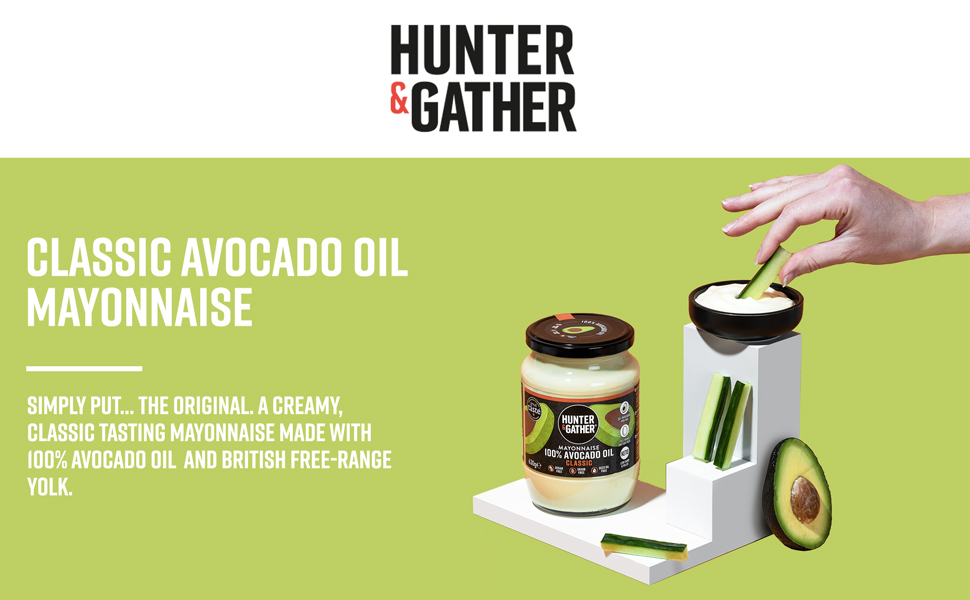 Classic avocado mayonnaise, gluten free, sugar free, dairy free, ketogenic