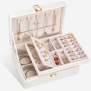 Voova Jewellery Box Organiser for Women Girls