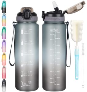 CodiCile 1L Water Bottle with Straw