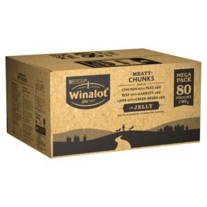 Winalot Dog Food Pouches Mixed in Jelly