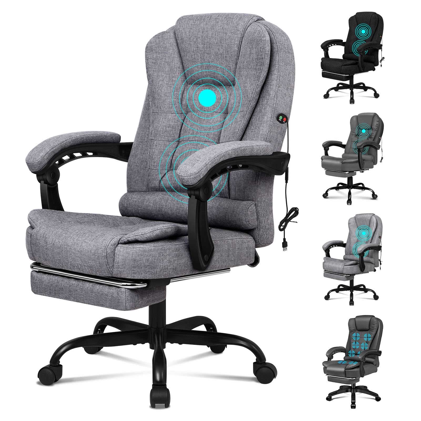 ELFORDSON Massage Office Chair for Home Office