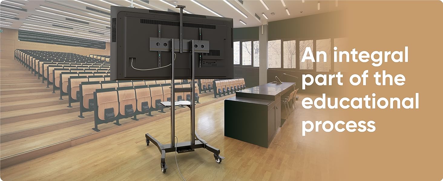 rolling tv stand 55 inch tv cart portable wheels mount 86 85