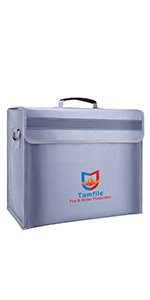 Fireproof Water-Resistant Document Storage Bag