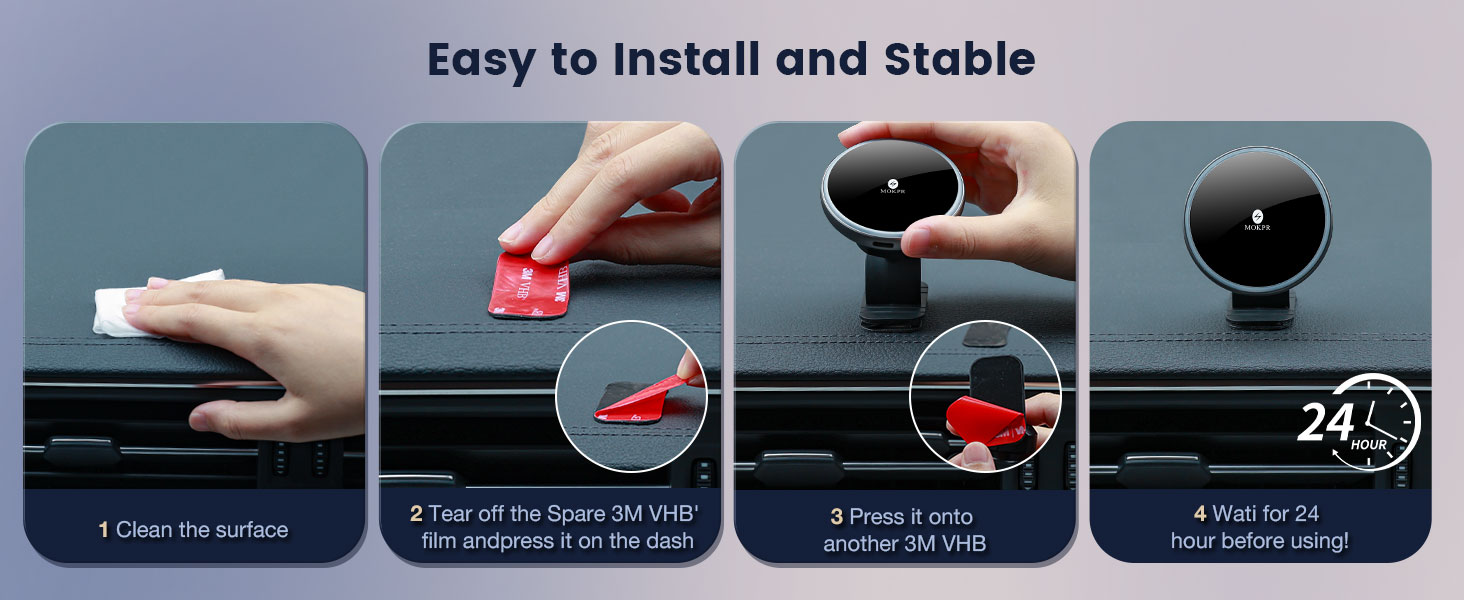 car phone holder wireless charger