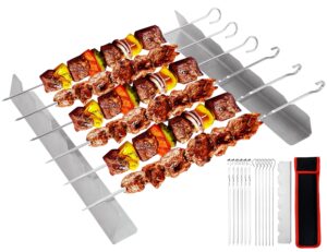 KEYIDO® BBQ Skewer Rack Set