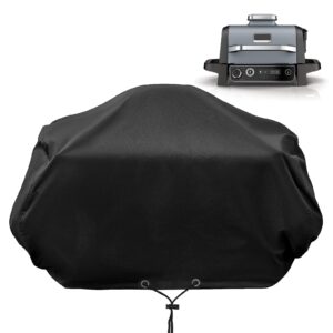 SHCHME Grill Cover for Ninja Waterproof BBQ Grill Cover Anti-Fade UV Resistant Heavy Duty 420D Oxford Fabric Cover Fit for Ninja Woodfire OG701