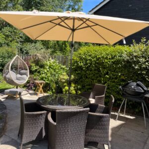 PURPLE LEAF 2.7 X 2.7 M Garden Cantilever Parasol