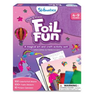 Skillmatics Art & Craft Activity - Foil Fun Unicorns & Princesses