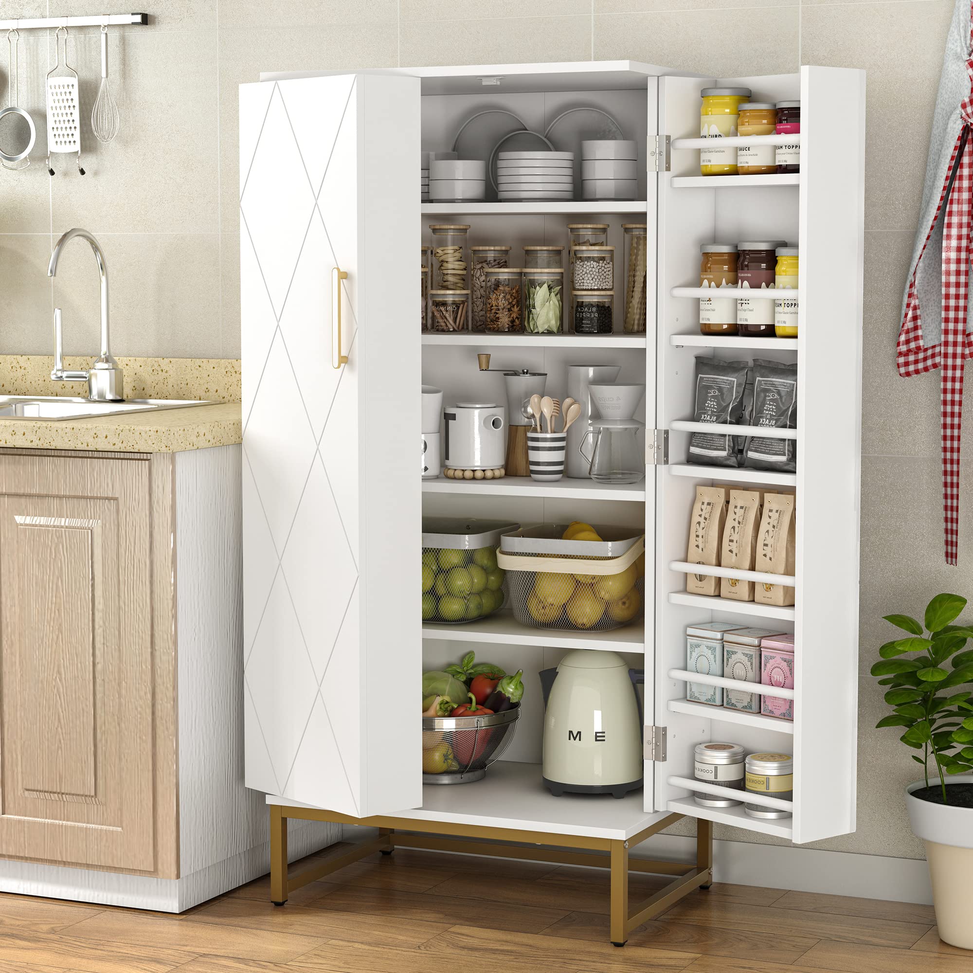 Jehiatek 51” Kitchen Cupboard