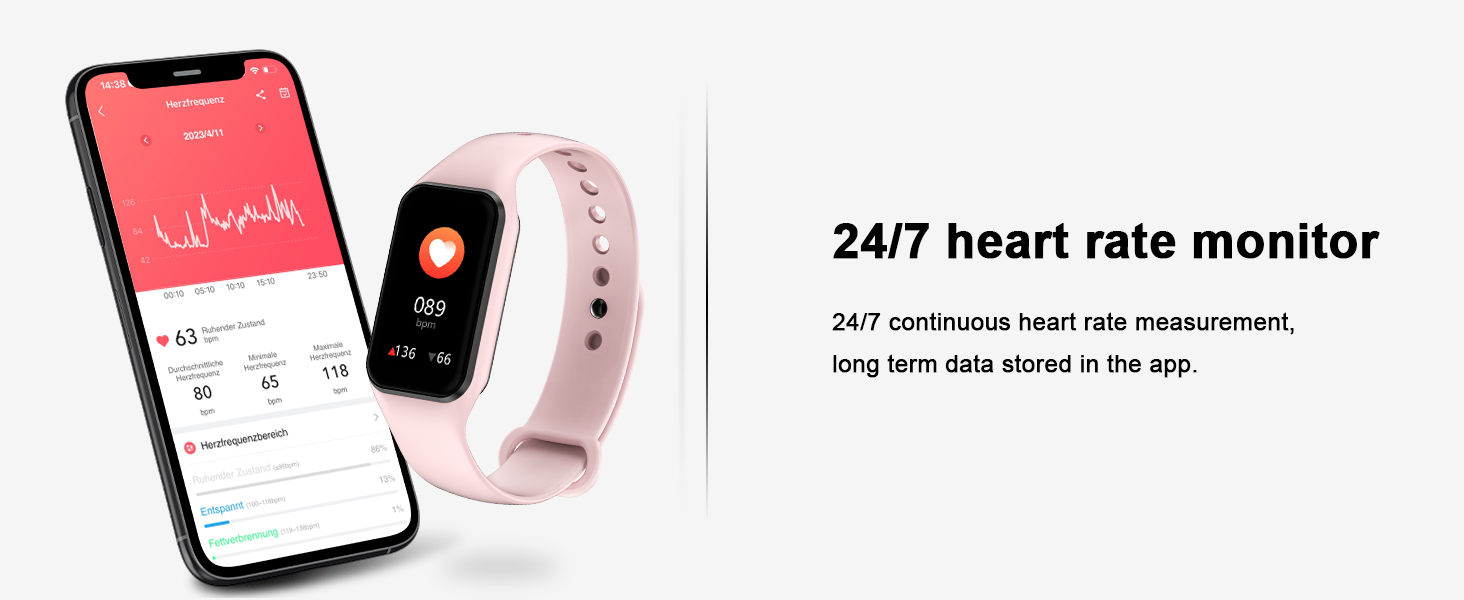 Heart Rate Monitor Watch