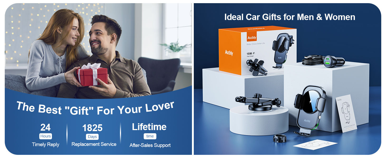 Car Phone Holder Wireless Charger