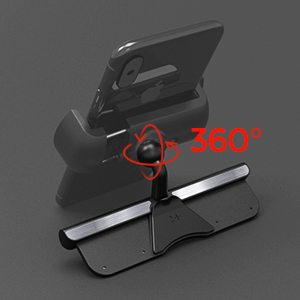 cd slot phone holder