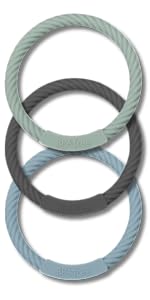Dark grey, Ether, Sage Stacked