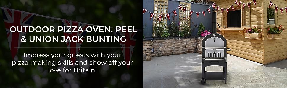 Pizza Oven & Bunting