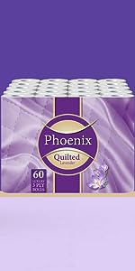 Lavender toilet rolls