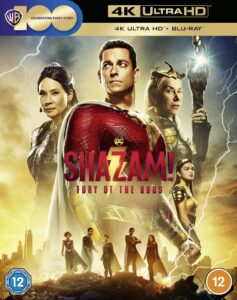 Shazam! Fury of the Gods [4K Ultra HD] [2023] [Blu-ray] [Region Free]