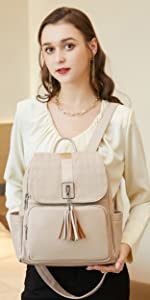 Women's elegant backpack