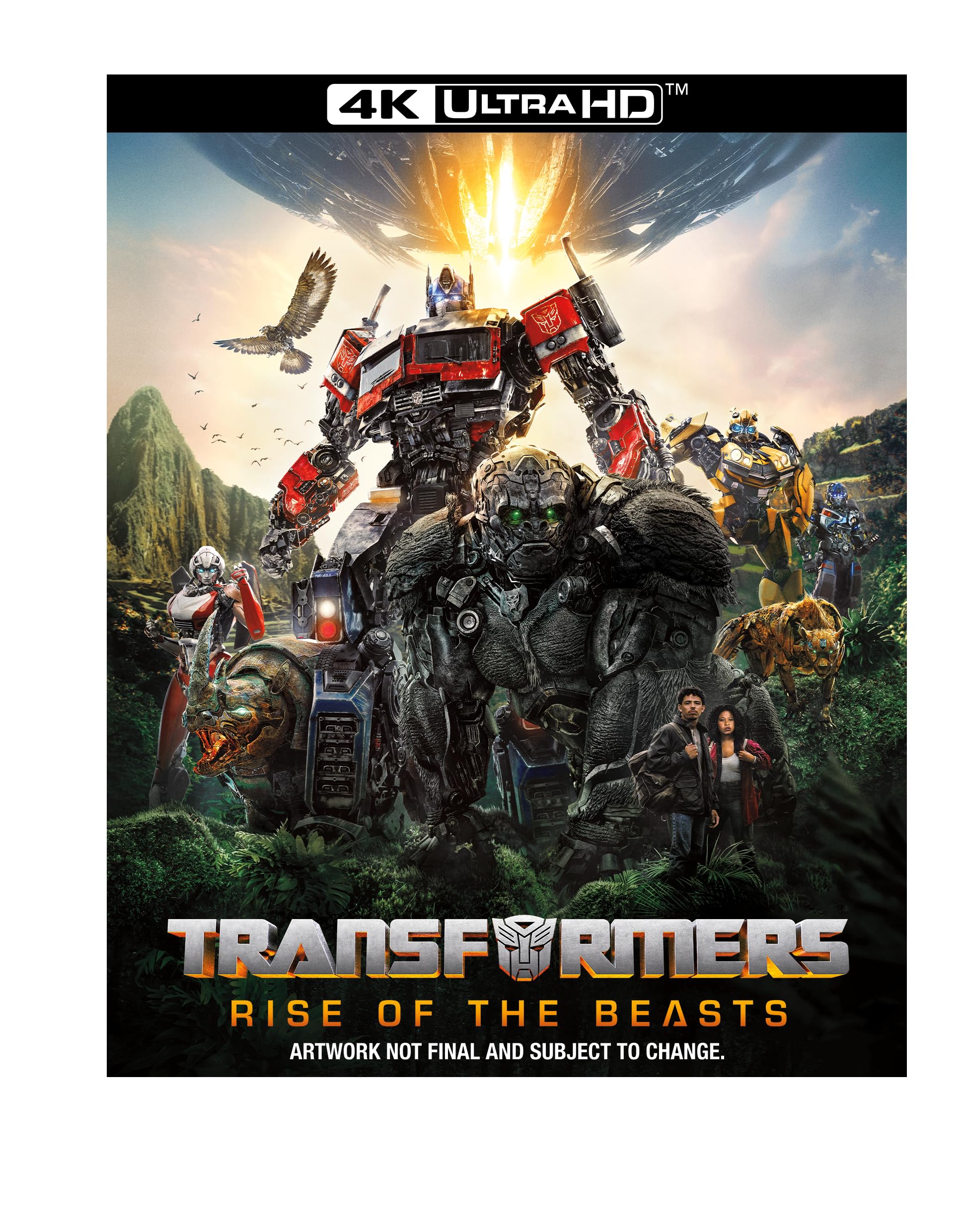 Transformers: Rise of the Beasts 4K UHD [Blu-ray] [Region A & B & C]